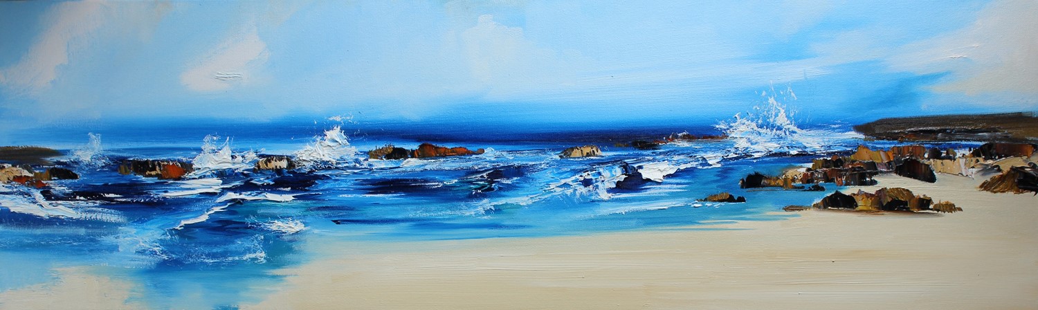 'Sea Spray in the air' by artist Rosanne Barr